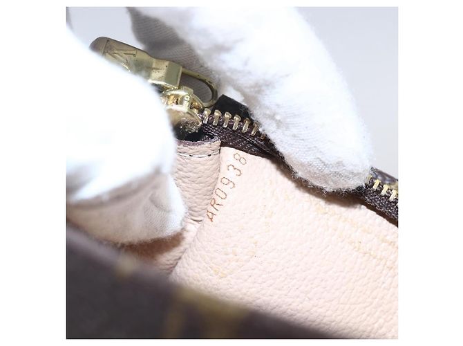 Bucket LOUIS VUITTON Monogramma Secchiello GM Pochette Accessorio LV Auth 154011 - vista 12
