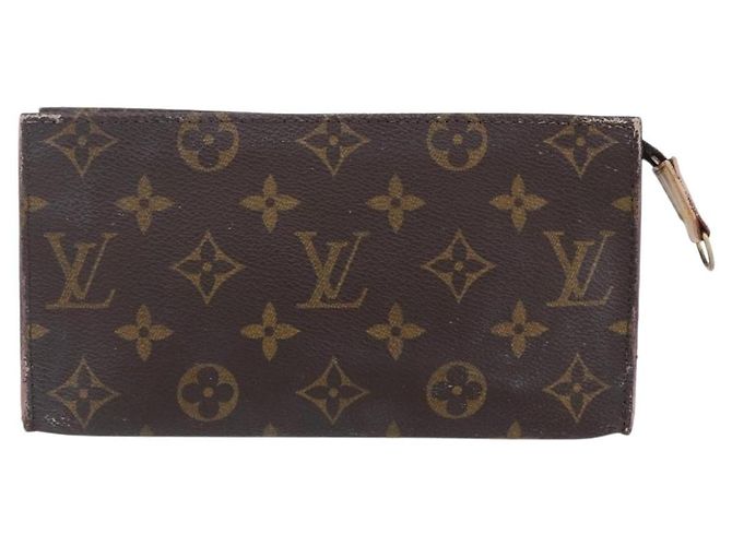 Bucket LOUIS VUITTON Monogramma Secchiello GM Pochette Accessorio LV Auth 154011 - vista 13