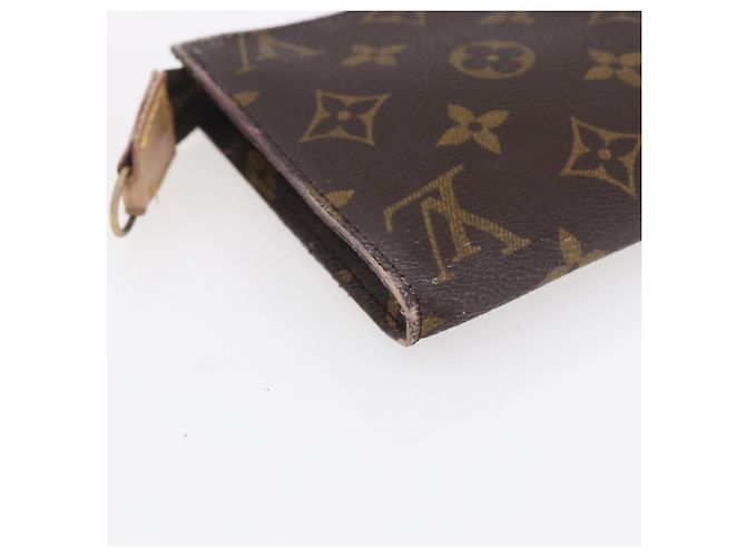 Bucket LOUIS VUITTON Monogramma Secchiello GM Pochette Accessorio LV Auth 154011 - vista 16