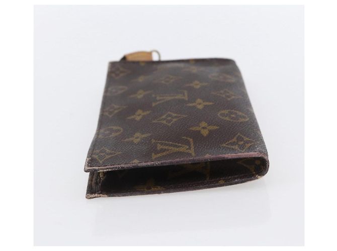 Bucket LOUIS VUITTON Monogramma Secchiello GM Pochette Accessorio LV Auth 154011 - vista 3