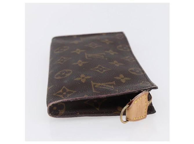 Bucket LOUIS VUITTON Monogramma Secchiello GM Pochette Accessorio LV Auth 154011 - vista 4
