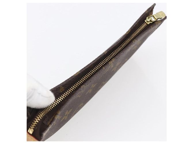Bucket LOUIS VUITTON Monogramma Secchiello GM Pochette Accessorio LV Auth 154011 - vista 5