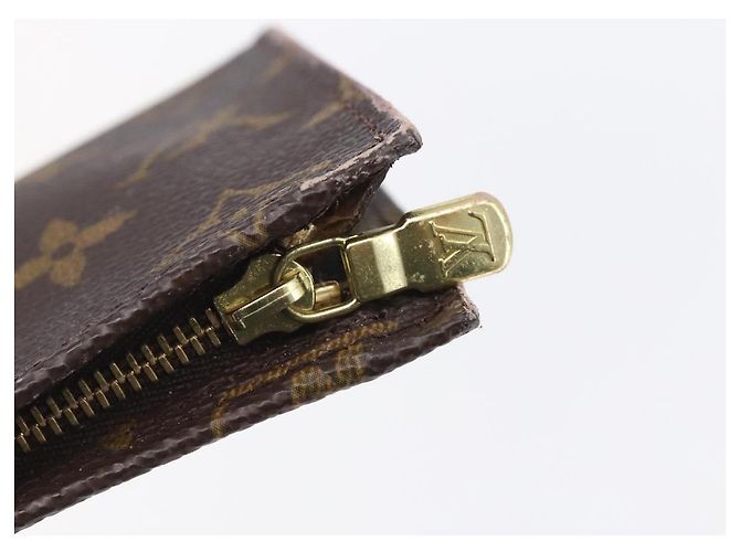 Bucket LOUIS VUITTON Monogramma Secchiello GM Pochette Accessorio LV Auth 154011 - vista 9