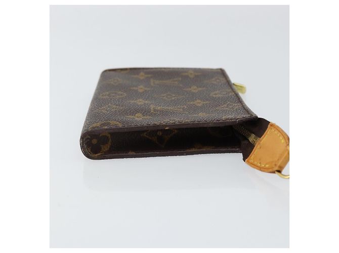 Bucket LOUIS VUITTON Monogramma Secchiello PM Pochette Accessorio LV Auth am9731 - vista 3