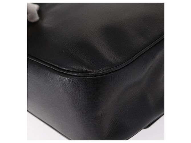 Borsa Tote Salvatore Ferragamo in pelle nera e oro Auth ka699 Nero D'oro - vista 13