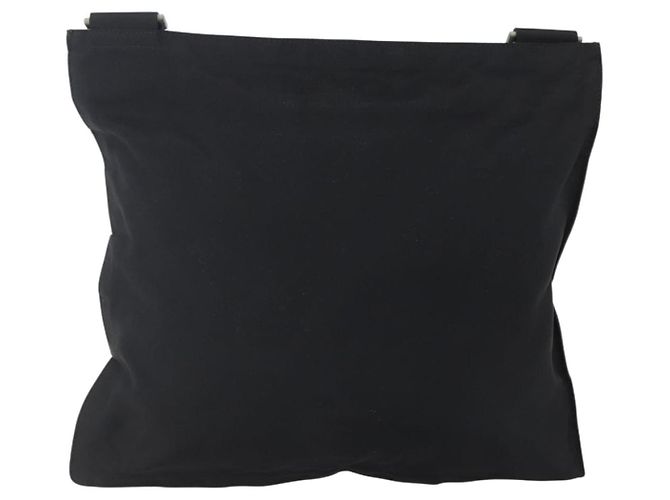 Borsa a Spalla PRADA Nylon Nero Argento Autentica 148790 - vista 2
