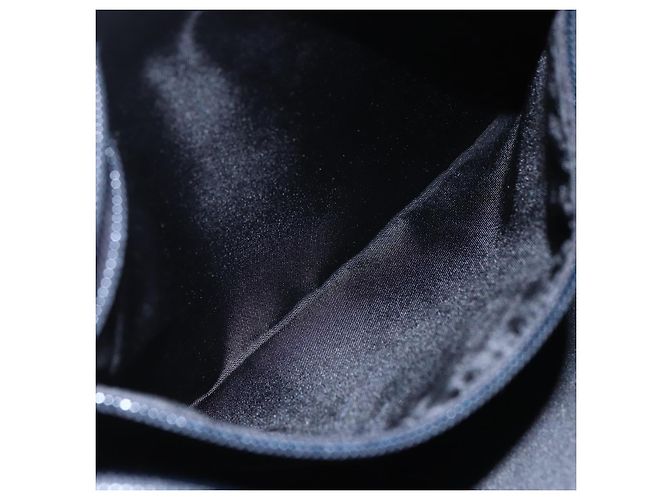 Borsa a Spalla PRADA Nylon Nero Argento Autentica 148790 - vista 22