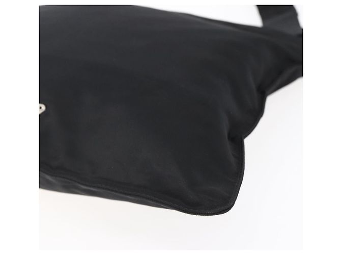 Borsa a Spalla PRADA Nylon Nero Argento Autentica 148790 - vista 8
