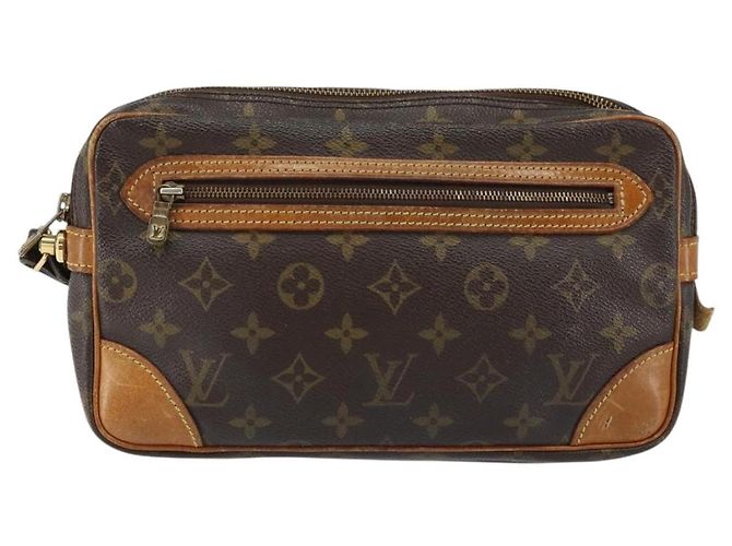 LOUIS VUITTON Clutch Marly Dragonne GM Monogramma M51825 LV Auth BA7588 - vista 13