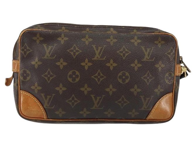 LOUIS VUITTON Clutch Marly Dragonne GM Monogramma M51825 LV Auth BA7588 - vista 2