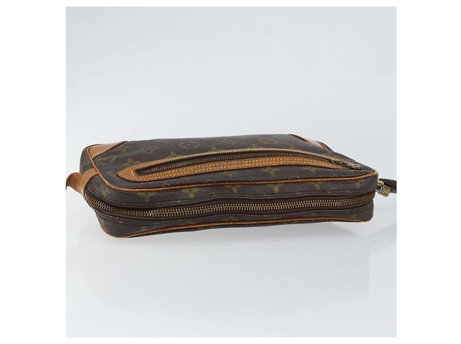 LOUIS VUITTON Clutch Marly Dragonne GM Monogramma M51825 LV Auth BA7588 - vista 5