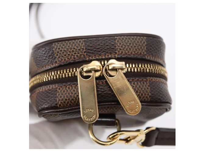 LOUIS VUITTON Damier Ebene Etui Okapi PM Pouch N61738 LV Auth 150882 - view 10