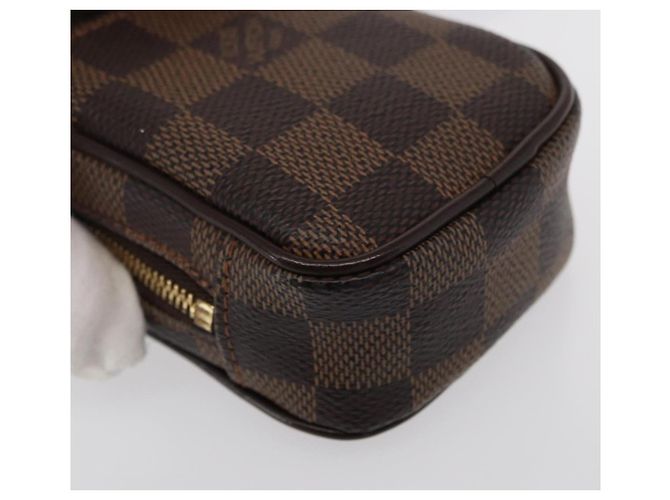 LOUIS VUITTON Damier Ebene Etui Okapi PM Pouch N61738 LV Auth 150882 - view 14