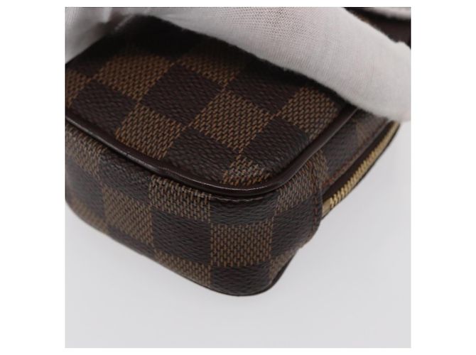 LOUIS VUITTON Damier Ebene Etui Okapi PM Pouch N61738 LV Auth 150882 - view 15