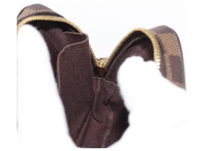LOUIS VUITTON Damier Ebene Etui Okapi PM Pouch N61738 LV Auth 150882 - view 19