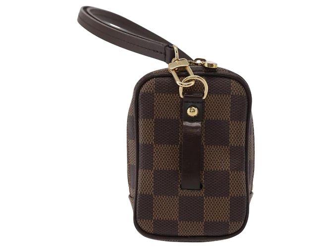 LOUIS VUITTON Damier Ebene Etui Okapi PM Pouch N61738 LV Auth 150882 - view 2