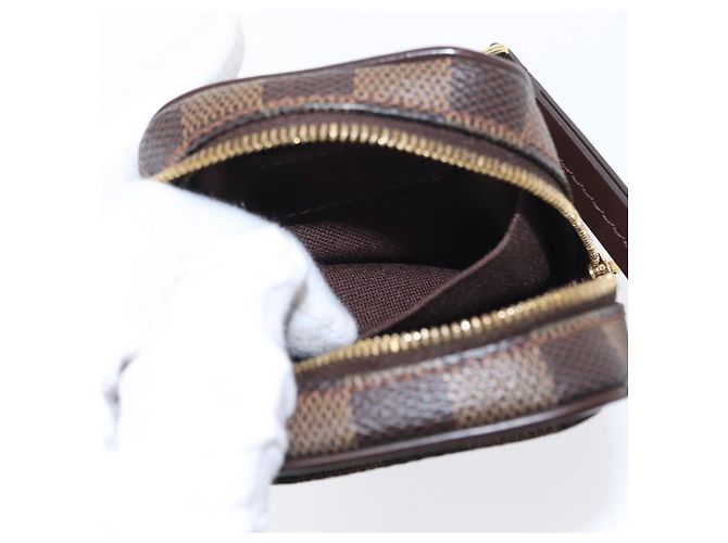 LOUIS VUITTON Damier Ebene Etui Okapi PM Pouch N61738 LV Auth 150882 - view 20