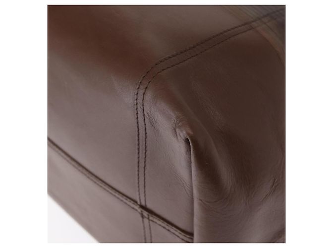 Autre Marque BORSO A MANO IN PELLE INTRECCIATO BOTTEGA VENETA KHAKI Auth bs30818 - vista 14