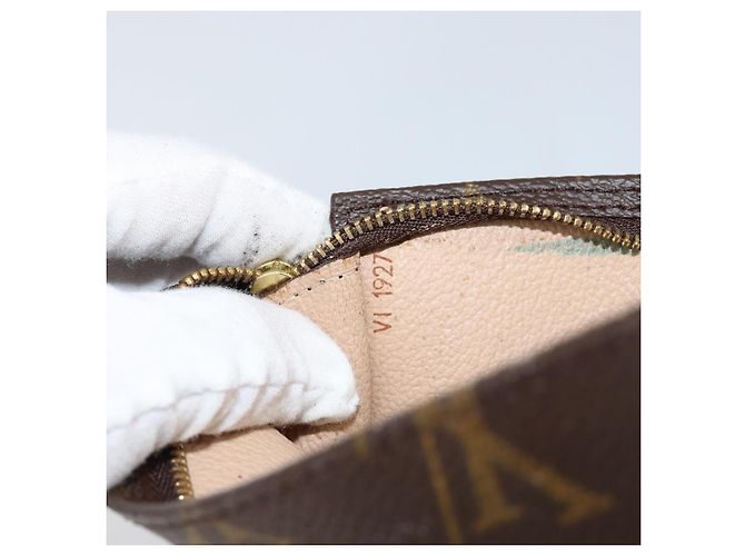 Bucket LOUIS VUITTON Monogramma Secchiello PM Pochette Accessorio LV Auth am9734 - vista 12