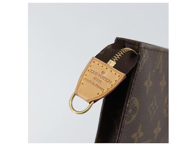 Bucket LOUIS VUITTON Monogramma Secchiello PM Pochette Accessorio LV Auth am9734 - vista 8