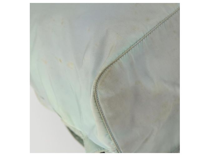 PRADA Rucksack aus Nylon hellblau silber authentisch 151340 - Ansicht 19