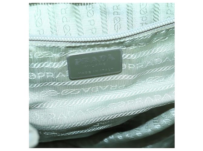 PRADA Rucksack aus Nylon hellblau silber authentisch 151340 - Ansicht 24