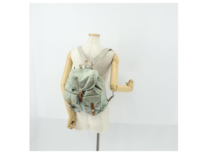 PRADA Rucksack aus Nylon hellblau silber authentisch 151340 - Ansicht 29
