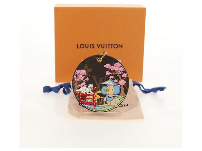 LOUIS VUITTON Monogram Vivienne Porte Cre Illustre Charm M00499 Auth 143033SAM Monograma - vista 12