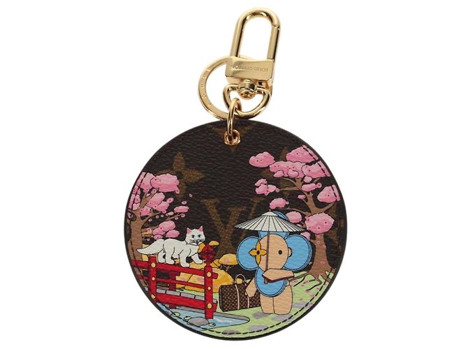 LOUIS VUITTON Monogram Vivienne Porte Cre Illustre Charm M00499 Auth 143033SAM Monograma - vista 13