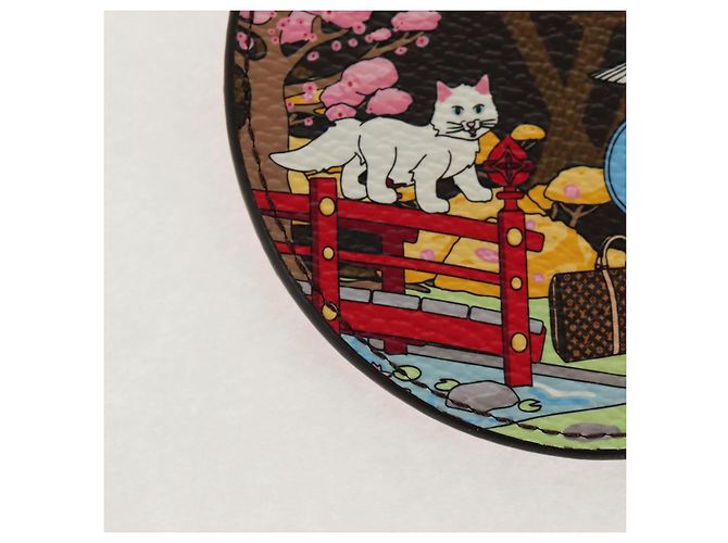 LOUIS VUITTON Monogram Vivienne Porte Cre Illustre Charm M00499 Auth 143033SAM Monograma - vista 2