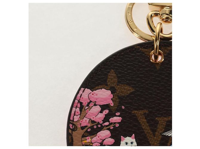 LOUIS VUITTON Monogram Vivienne Porte Cre Illustre Charm M00499 Auth 143033SAM Monograma - vista 4