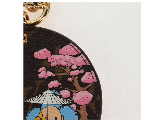 LOUIS VUITTON Monogram Vivienne Porte Cre Illustre Charm M00499 Auth 143033SAM Monograma - vista 5