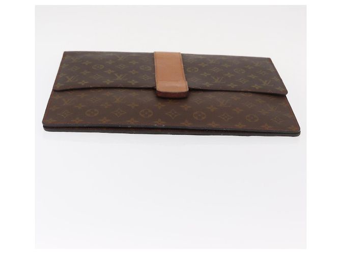 LOUIS VUITTON Monogram Posh Diplomat Uomo Clutch Bag No.243 LV Auth mr1574 Monogramma - vista 6