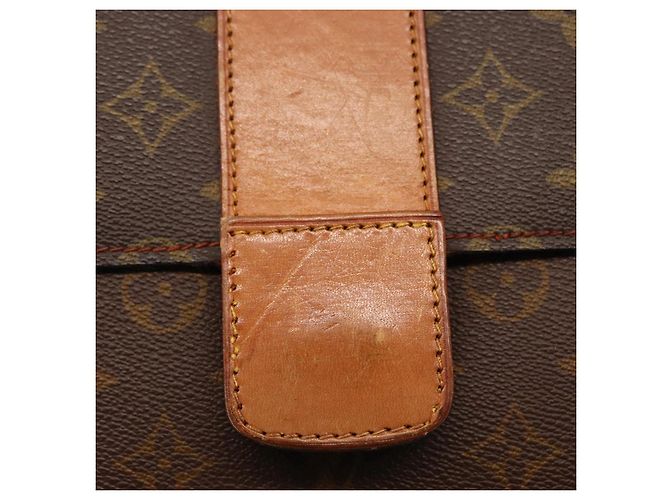 LOUIS VUITTON Monogram Posh Diplomat Uomo Clutch Bag No.243 LV Auth mr1574 Monogramma - vista 8