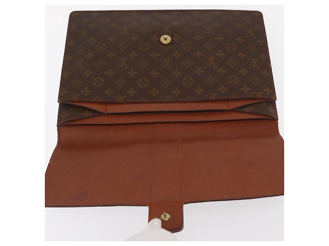 LOUIS VUITTON Monogram Posh Diplomat Uomo Clutch Bag No.243 LV Auth mr1574 Monogramma - vista 9