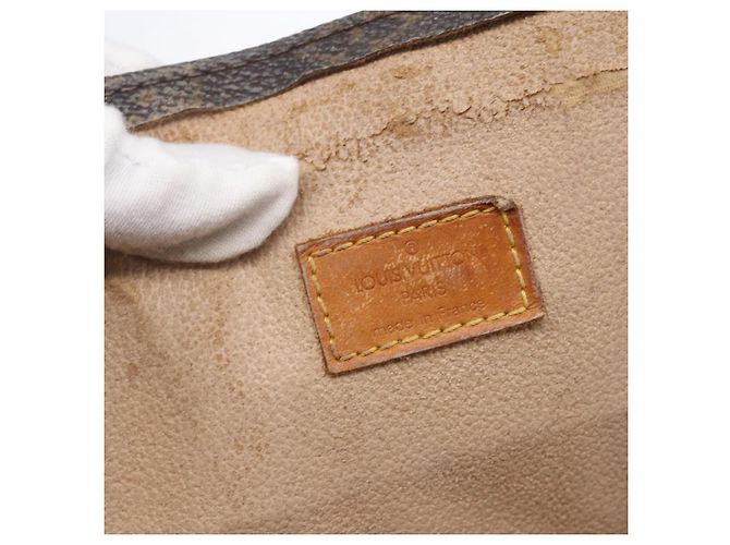 LOUIS VUITTON Borsa Sac Plat Monogram M51140 LV Auth 154801 Monogramma - vista 10