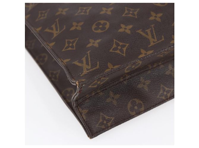 LOUIS VUITTON Borsa Sac Plat Monogram M51140 LV Auth 154801 Monogramma - vista 16
