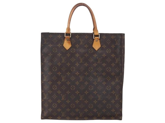LOUIS VUITTON Borsa Sac Plat Monogram M51140 LV Auth 154801 Monogramma - vista 2