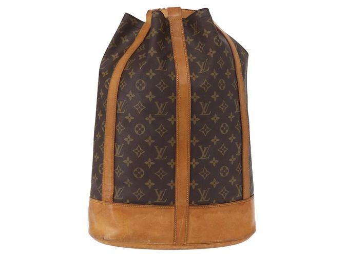 LOUIS VUITTON Borsa a Spalla Monogram Randonnee GM M42244 LV Auth 154793 Monogramma - vista 13