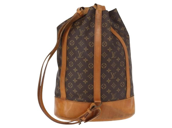 LOUIS VUITTON Borsa a Spalla Monogram Randonnee GM M42244 LV Auth 154793 Monogramma - vista 2