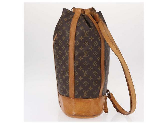 LOUIS VUITTON Borsa a Spalla Monogram Randonnee GM M42244 LV Auth 154793 Monogramma - vista 3