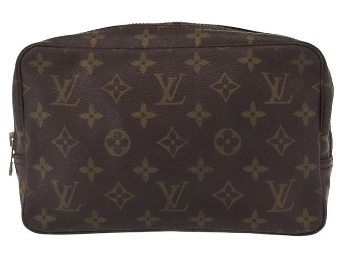 LOUIS VUITTON Trousse Toilette Monogram 23 Bolsa Clutch M47524 LV Auth BA8100 Monograma - vista 13
