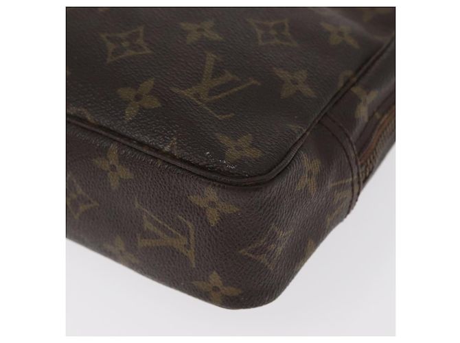 LOUIS VUITTON Trousse Toilette Monogram 23 Bolsa Clutch M47524 LV Auth BA8100 Monograma - vista 16