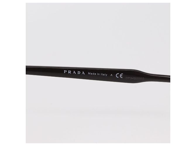 Gafas de sol PRADA metal Marrón SPR62T Auth 154897 Castaño - vista 11
