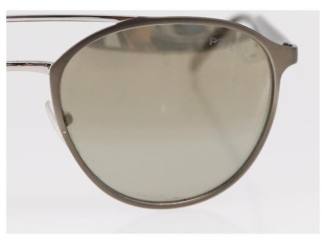 Gafas de sol PRADA metal Marrón SPR62T Auth 154897 Castaño - vista 4