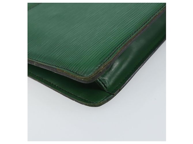LOUIS VUITTON Clutch Epi Montaigne 27 Verde M52654 LV Auth bs31283 - vista 16