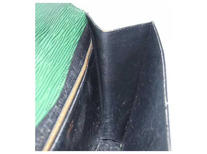 LOUIS VUITTON Clutch Epi Montaigne 27 Verde M52654 LV Auth bs31283 - vista 19