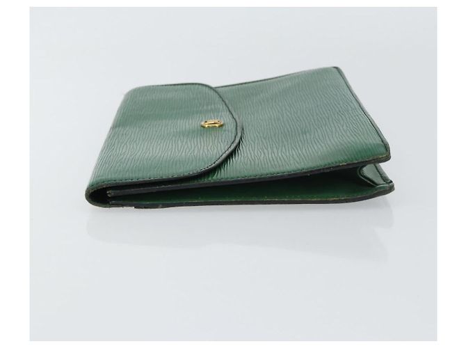 LOUIS VUITTON Clutch Epi Montaigne 27 Verde M52654 LV Auth bs31283 - vista 4
