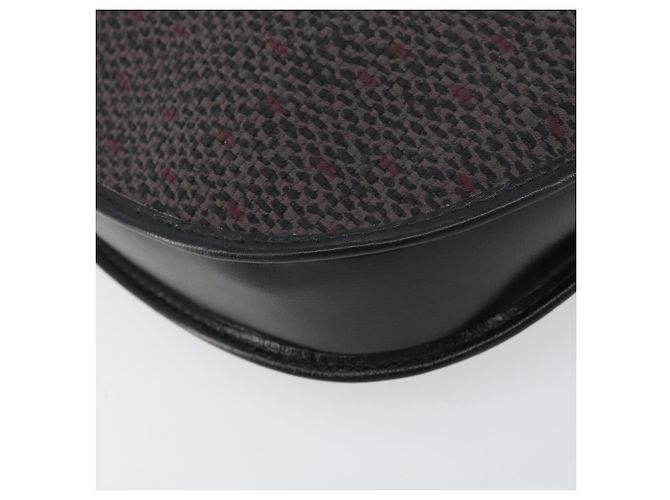 Borsa a Spalla SAINT LAURENT in Pelle PVC Grigia Oro Auth bs31403 Marrone D'oro - vista 11