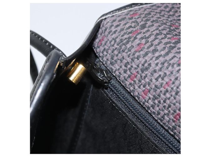 Borsa a Spalla SAINT LAURENT in Pelle PVC Grigia Oro Auth bs31403 Marrone D'oro - vista 20